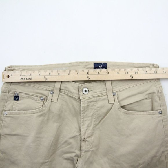 Adriano Goldschmied Womens The Matchbox Slim Straight Pants Cotton Blend Size 32 - Picture 4 of 11